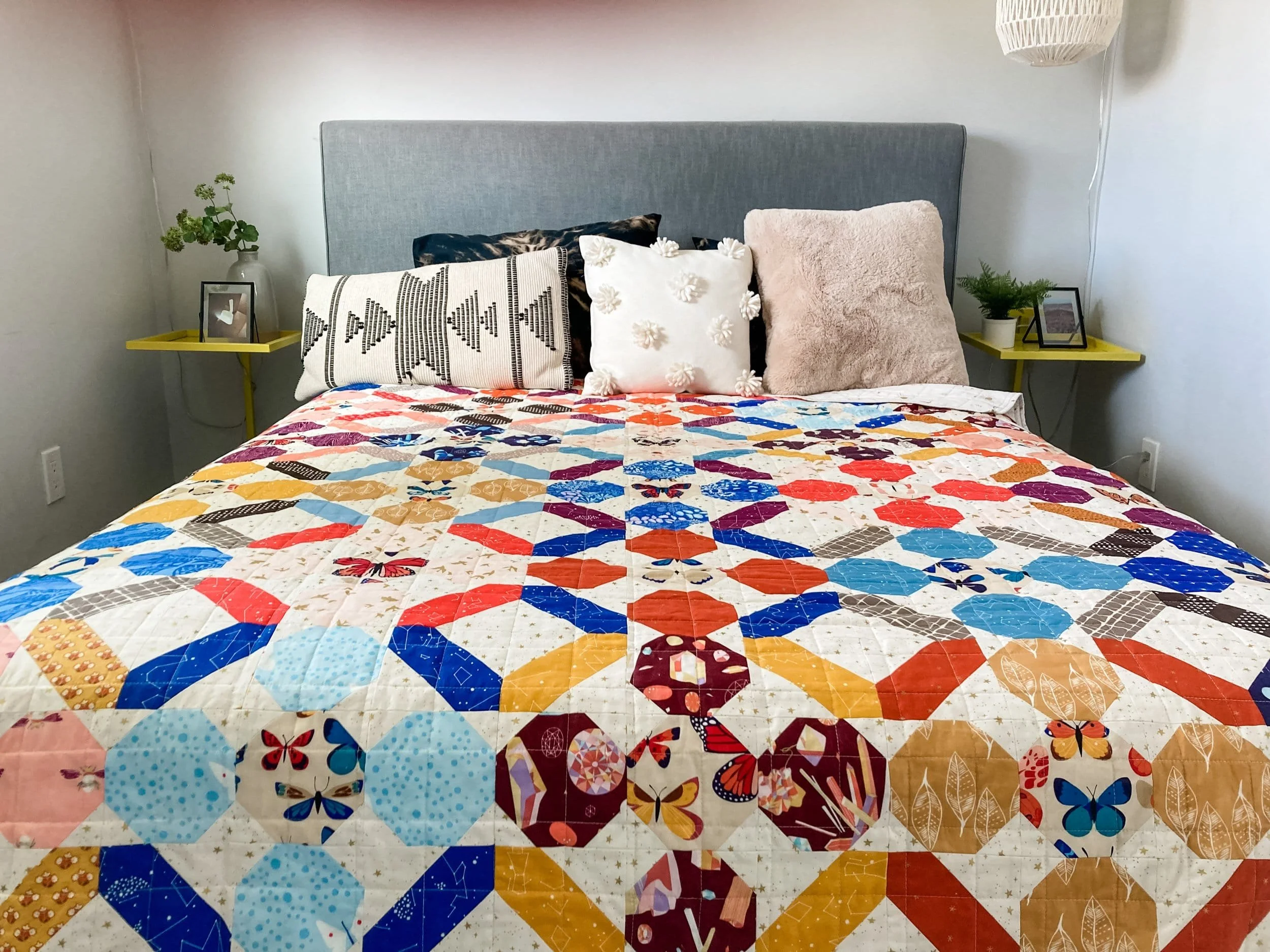 Butterfly Knuffel Handmade Quilt — La Bizarra Quilts
